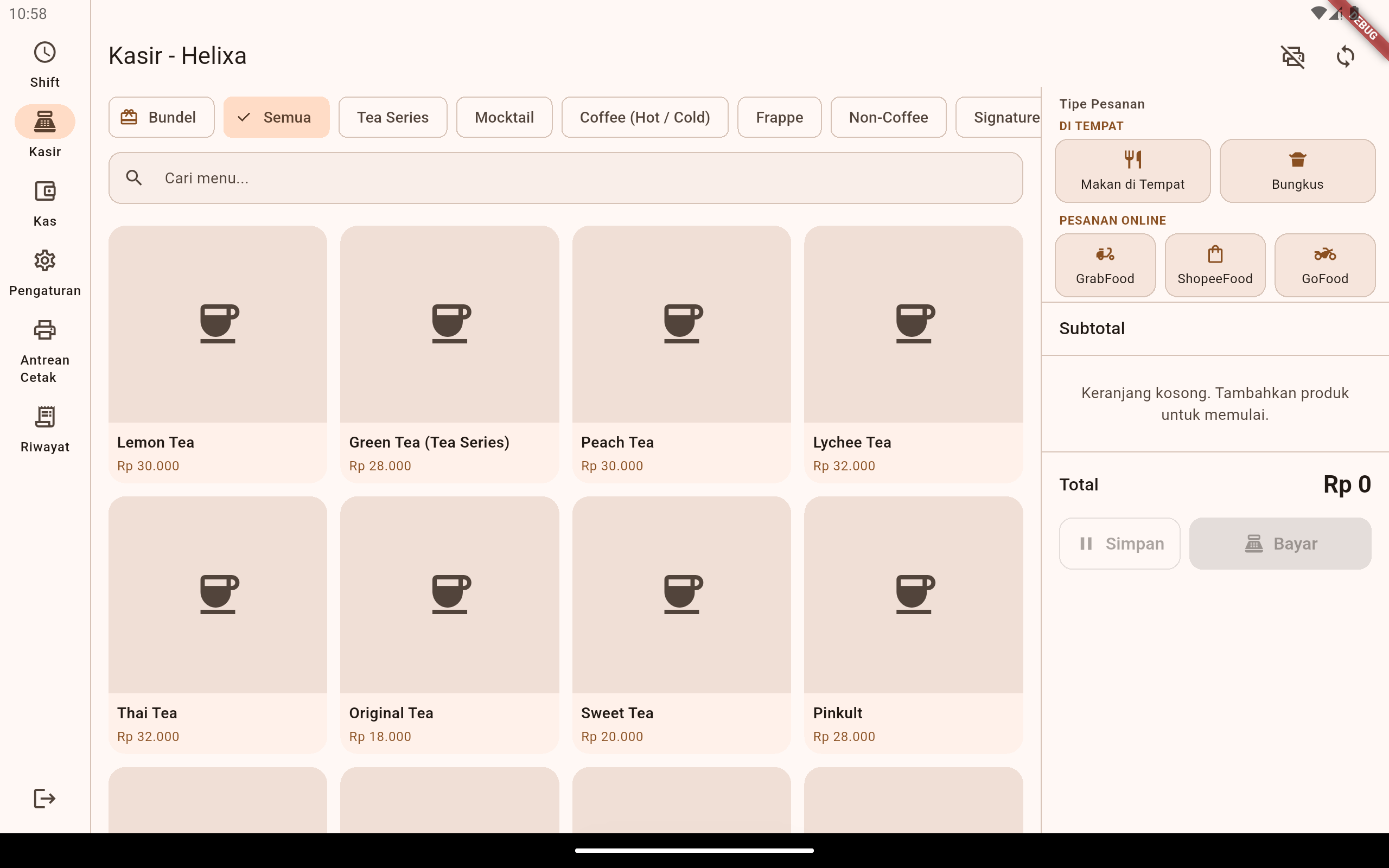 Order builder